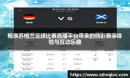 畅享苏格兰足球比赛直播平台带来的精彩赛事体验与互动乐趣